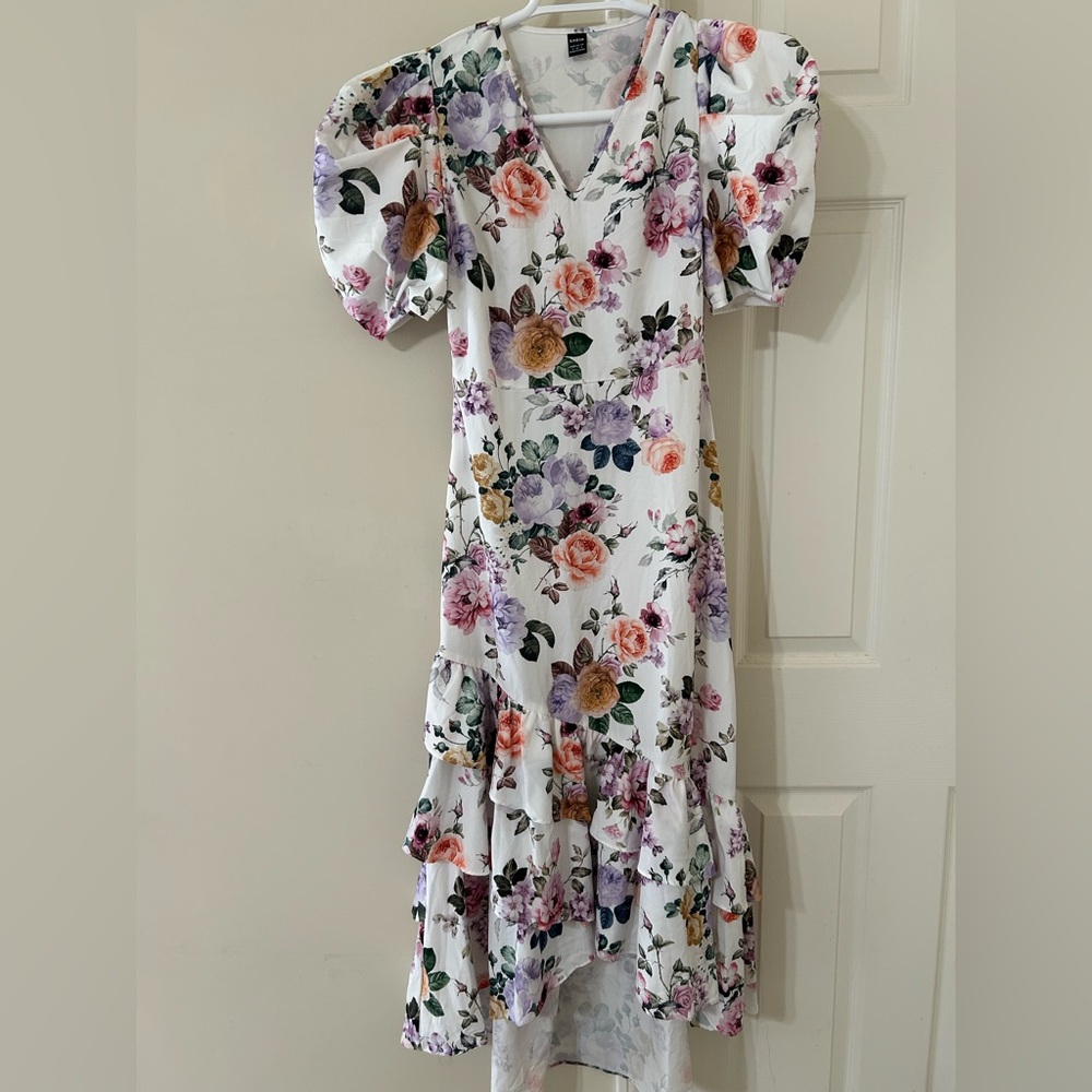 Floral Print Women's Dress beach dress
